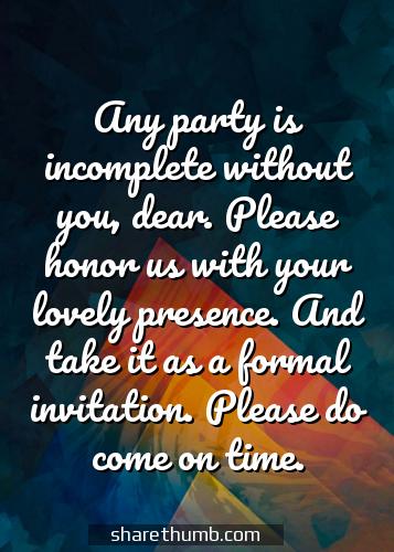farewell celebration wording
